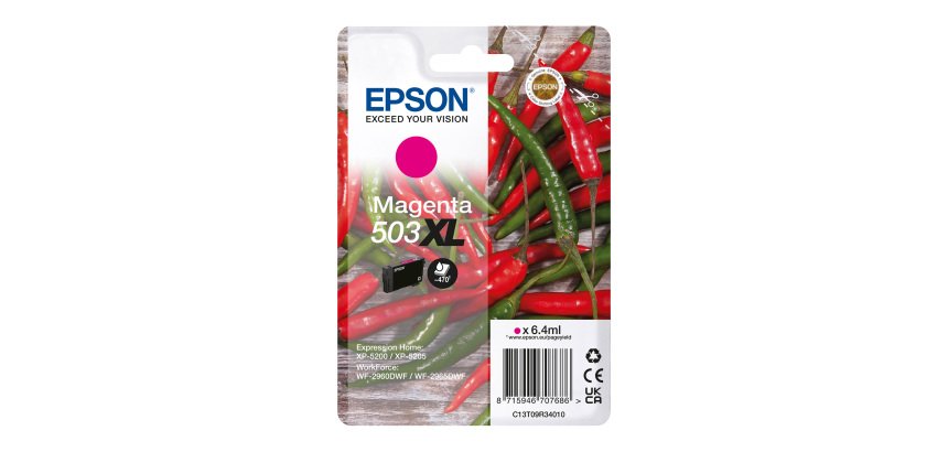 Epson 503XL cartouche haute capacité couleurs séparées pour imprimante jet d'encre