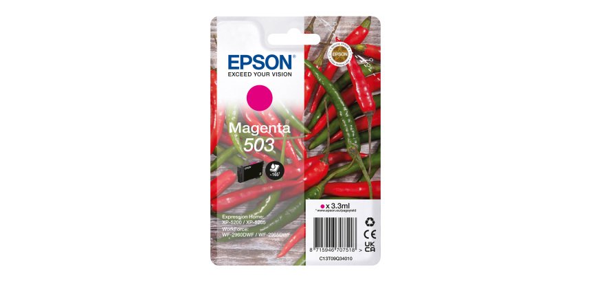 Epson 503 cartouche couleurs séparées pour imprimante jet d'encre