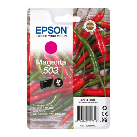 Epson 503 cartucho original magenta
