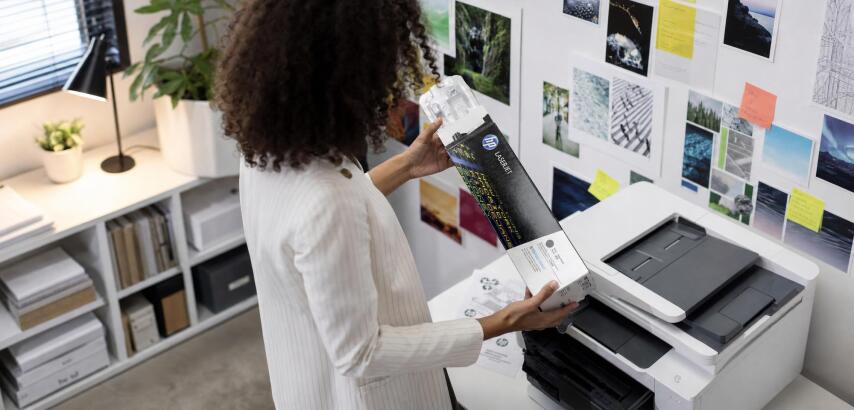 Toner HP originale 36A nero cb436a