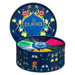 Thés et infusions Bien être au travail Bio Pukka - Coffret de 90 sachets