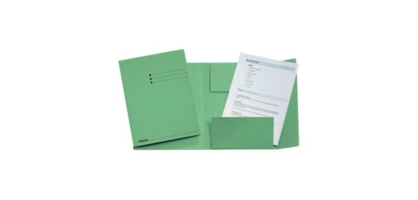 Chemises 3 rabats Esselte manilla - format A4