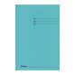 Mappen 3 kleppen Esselte manilla - blauw - formaat folio