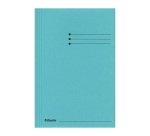 Mappe 3 Klappen Esselte Manila - blau - Format Folio