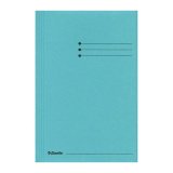 Mappe 3 Klappen Esselte Manila - blau - Format Folio