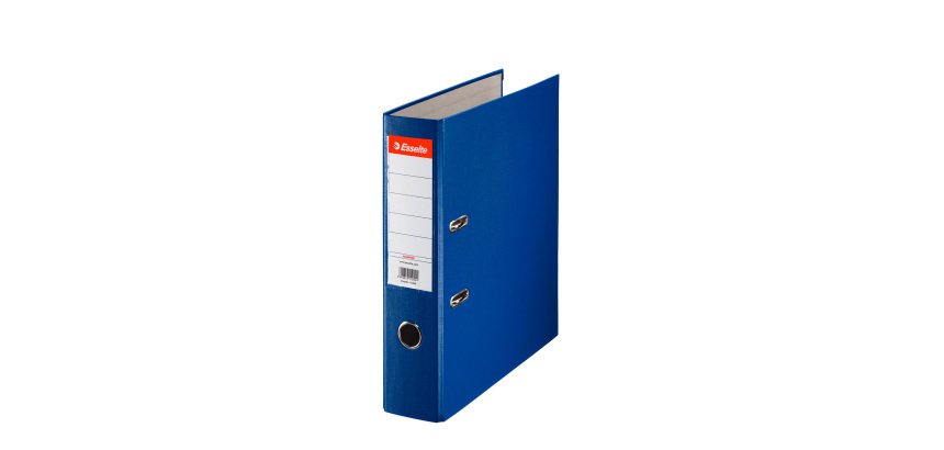 Esselte PVC Hebelordner, 7,5 cm Rücken, blau