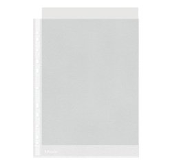 Perforated sleeves Esselte A4 grained polypropylene 3.8/100th - Box of 100