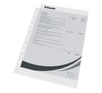 Pochettes perforées Esselte A4 polypropylène grainé 3,8/100e - Boîte de 100