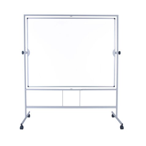 Swiveling enamel whiteboard Plus NF double-sided 120 x 180 cm