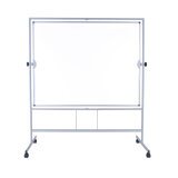 Double-sided swiveling enamel whiteboard Plus NF 120 x 150 cm