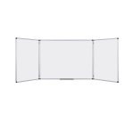 Tableau triptyque blanc laqué Trio Maya 60 x 90 cm Bi-Office