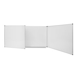 Tableau triptyque blanc émaillé Trio Maya NF 120 x 200 cm Bi-Office