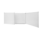 Tableau triptyque blanc émaillé Trio Maya NF 120 x 200 cm Bi-Office