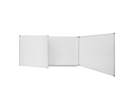 Enamel triptych whiteboard Trio Maya NF 100 x 200 cm by Bi-Office