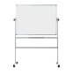 Tableau blanc émaillé pivotant double face 100 x 150 cm Bi-Office