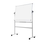 Tableau blanc émaillé pivotant double face 100 x 150 cm Bi-Office