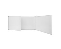 White magnetic board Trio Maya Bi-Office, steel ceramic surface, aluminum frame, 120 x 90 cm