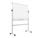 Tableau blanc émaillé pivotant double face 90 x 120 cm Bi-Office