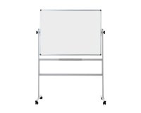 Tableau blanc émaillé pivotant double face 90 x 120 cm Bi-Office
