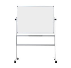 Tableau blanc émaillé pivotant double face 90 x 120 cm Bi-Office