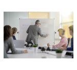 Tableau blanc émaillé pivotant double face Bi-Office