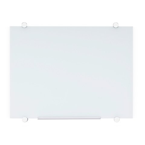 Pizarra vidrio magnetica blanca Flow Bi Office 120 X 90 cm blanco