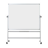 Tableau blanc émaillé pivotant double face Bi-Office