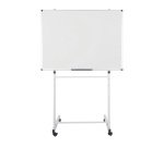 Piètement mobile en aluminium pour tableaux blancs Bi-Office