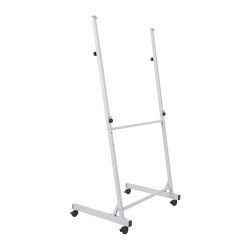 <blockquote>Aluminum mobile base H70 x W90 CM for whiteboards (not included)</blockquote>