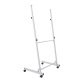 <blockquote>Aluminum mobile base H70 x W90 CM for whiteboards (not included)</blockquote>