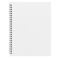 En_cahier budget carte 17x22cm 100p 5x5mm