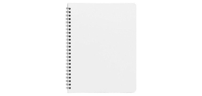 Cahier spirale budget 17 x 22 cm petits carreaux 100 pages