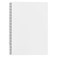 Cahier spirale budget A4 21 x 29,7 cm petits carreaux 100 pages