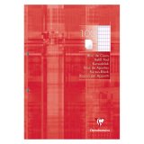 Bloknote Clairefontaine 2 gaatjes A4 - geruit 4 x 8 - 100 vellen