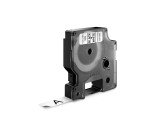 Ruban polyester Dymo D1 12 mm S0718060 fond blanc