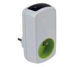 Perel douille avec minuterie, blanc, pour la Belgique