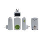 Perel douille avec minuterie, blanc, pour la Belgique