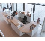 Mostradores de unión recto Quadri Bajo