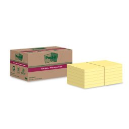 Post-it Super Sticky Giallo Canary in carta riciclata 47,6 x 47,6 mm 653-TFEN 12 unità da 70 fogli