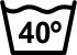Lavage à 40°