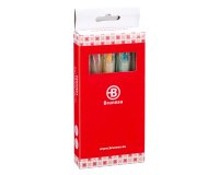 Markeerstift Bruneau assortiment pastelkleuren - hoesje van 5 stuks