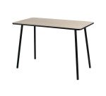 Bureau télétravail HopM H.75 cm piètement métal