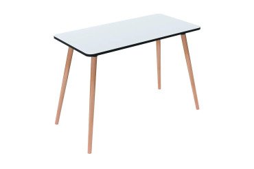 Bureau télétravail Hop piètement bois massif