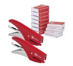 Confezione promozionale 2 cucitrici a pinza 6/4 Bruneau + 10.000 punti Bruneau inclusi nel prezzo