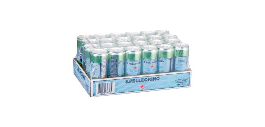 Eau gazeuse San Pellegrino 33 cl - 24 canettes