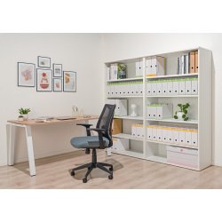 Kartonnen archiefdoos Bruneau rug 10cm - geassorteerde kleuren