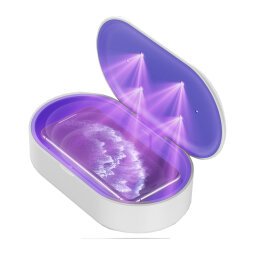 Caja esterilizadora lámpara UV para móviles