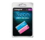 Pack de 1 + 1 clé USB Integral Neon 32 Go