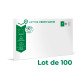 Enveloppe Prêt à poster Lettre Verte Suivie 162 x 229 mm (C5) 50 g- Paquet de 100