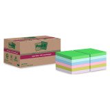 Notes recyclées couleurs Super Sticky Post-it - bloc de 70 feuilles